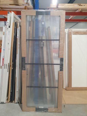 Industriële binnendeur - 93 x 231,5 cm Opdek Rechtsdraaiend, 80 tot 100 cm, 215 cm of meer, Binnendeur, Nieuw
