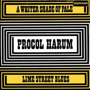 vinyl single 7 inch - Procol Harum - A Whiter Shade Of Pa..., Verzenden, Zo goed als nieuw, 7 inch, Pop