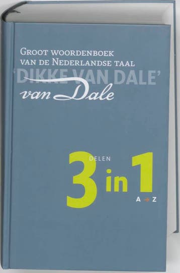 Van Dale groot woordenboek van de Nederlandse taal, Verzenden, Zo goed als nieuw, Dirk Geeraerts