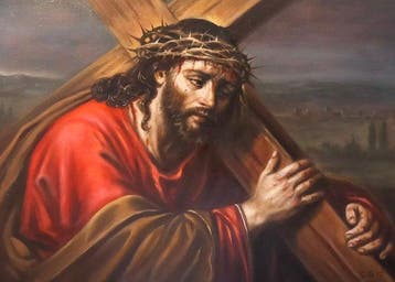 Gaetano Lete (XX-XXI) - Gesù porta la croce