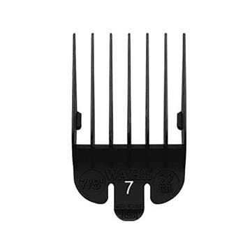 Wahl  Opzetkam  Type 1  Plastic Zwart  Nr. 7  22 mm, Verzenden, Nieuw