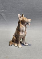 Bing & Grondahl - sculptuur, Duitse Herder - 9 cm -, Antiek en Kunst