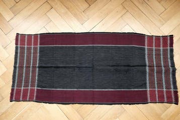 Ikat ulos, Batak, Sumatra, Indonesië - Katoen - Indonesië -