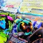 50 Pokemon kaarten Deluxe (met EX, GX of V kaart), Verzenden, Zo goed als nieuw, Meerdere kaarten, Foil