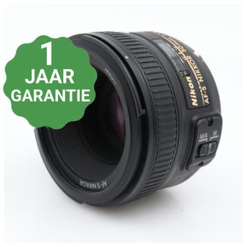 Nikon AF-S 50mm f/1.8G, Verzenden, Gebruikt