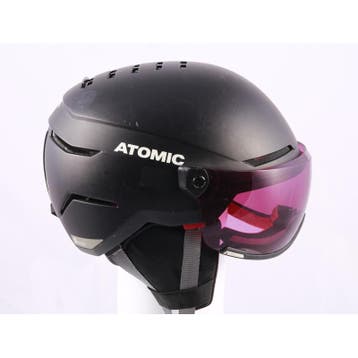 51 52 53 54 55 skihelm/snowboardhelm ATOMIC SAVOR VISOR ALL, Verzenden, Gebruikt, Atomic