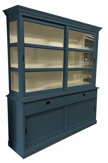 Buffetkast blauw Putten 200 x 220cm, Ophalen of Verzenden, Nieuw