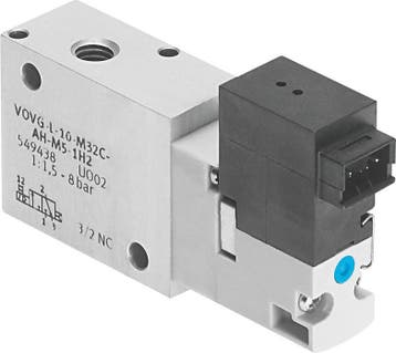 Festo 3/2 NO Monostabiele Lucht Magneetventiel, Verzenden, Nieuw