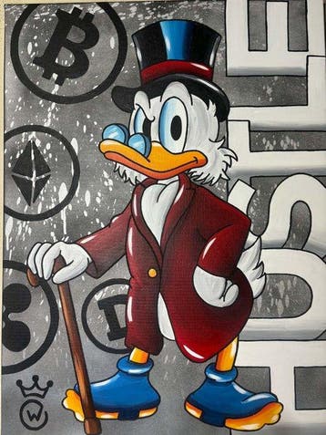 Xavier Van Walsem (1980) - Scrooge mcduck Huslte crypto