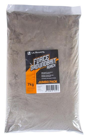 Ultimate Force Baits Lokvoer Dark Roach (7kg), Verzenden, Nieuw, Overige typen