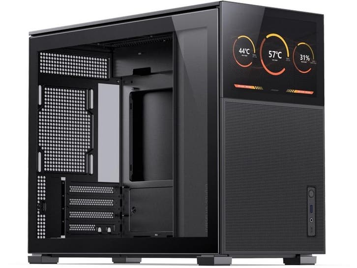 Jonsbo D31 MESH - Midi Tower PC - 3.5 bay - Zwart, Computers en Software, Overige Computers en Software, Nieuw, Verzenden