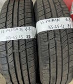 2x165-65-13 Mirage All-Season 2x6.5m €35 Per Band 165 65 13, Auto-onderdelen, Banden en Velgen, Ophalen, Gebruikt, 13 inch, All Season