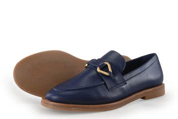 Carrano Loafers in maat 37 Blauw, Overige typen, Zo goed als nieuw, Carrano, Verzenden