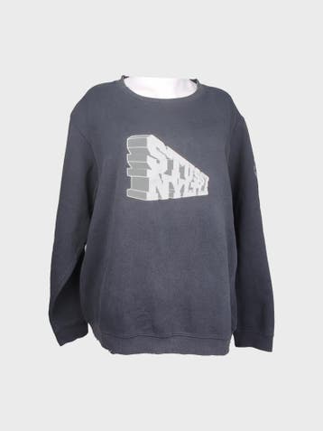 Stüssy Sweatshirts Dames maat M Grijs, Kleding | Dames, Maat 38/40 (M), Stüssy, Ophalen of Verzenden, Zo goed als nieuw