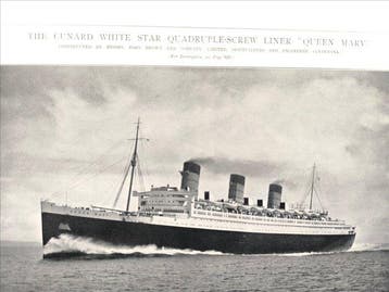 The Shipbuilder - Rare 3-Volume Set: R.M.S. Queen Mary
