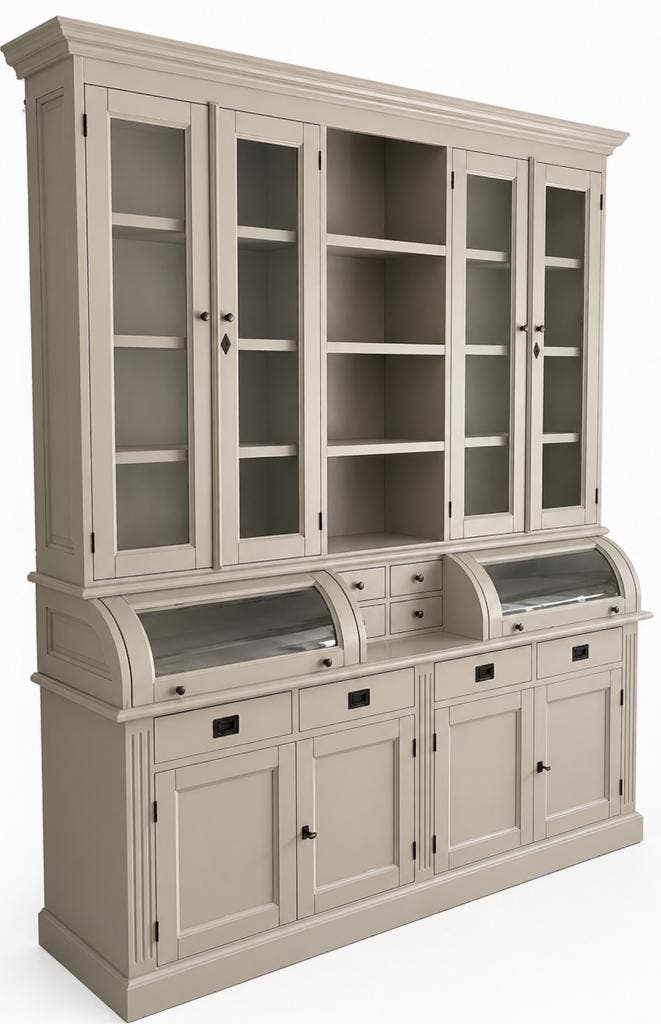 Buffetkast anijsgrijs Helmond 200 x 240cm, Huis en Inrichting, Kasten | Buffetkasten, Ophalen of Verzenden