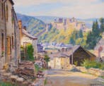 Constant-Léon Duval (1877-1956) - Belgium, Bouillon Castle