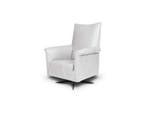 Fauteuil Viola - fauteuils - Wit, Nieuw, Wit, Leer