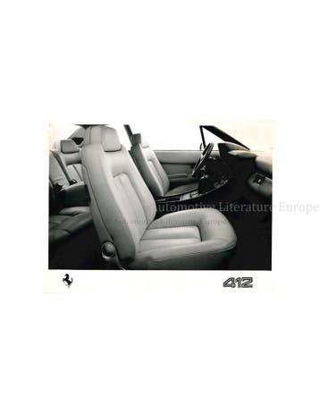 1985 FERRARI 412 PERSMAP FRANS 353/85, Nieuw, Ferrari, Author