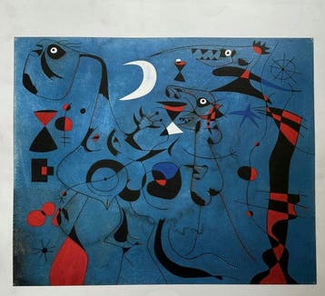 Joan Miro (1893-1983) - Composition