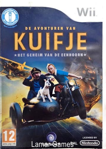 De avonturen van kuifje het geheim van de eenhoorn, Ophalen of Verzenden, Zo goed als nieuw