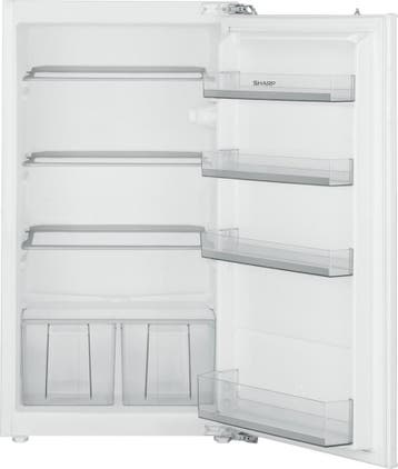 Koelkast Sharp SJ-LE160M0X-EU 160 liter E Krasje/deukje, 150 tot 200 liter, Verzenden, Nieuw, Zonder vriesvak