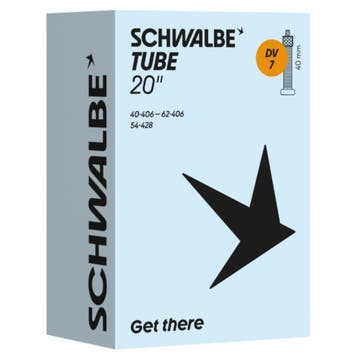 Schwalbe Binnenband 20 inch - ETRTO 40/62-406 - Dunlop ve..., Ophalen of Verzenden, Nieuw, Band