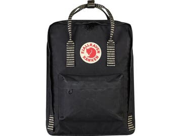 Fjallraven Kanken - Rugzak 16 liter - Black / Striped, Verzenden, Nieuw