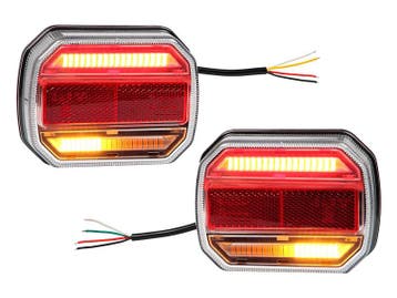 LED achterlichtcombinatie set - 12 / 24V - Dynamisch, Ophalen of Verzenden