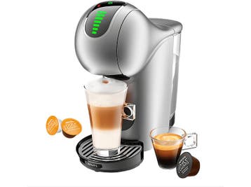 Krups -  Dolce Gusto Genio S Touch Capsulemachine Zilver, Verzenden, Nieuw, 1 kopje, Koffiepads en cups