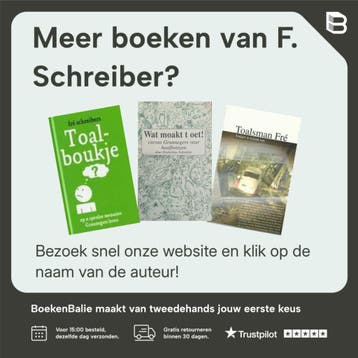 Schietboukje - F. Schreiber 9789071372292, Verzenden, Gelezen, F. Schreiber