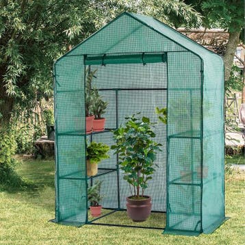 Tuinkas | Broeikas | Foliekas | Kas | 143x73x196cm | HDPE, Verzenden, Nieuw
