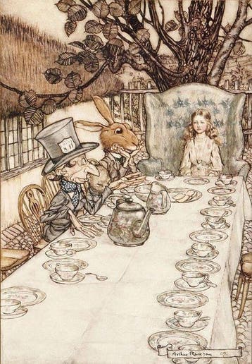Lewis Carroll / Arthur Rackham (ill) - Alices Adventures in