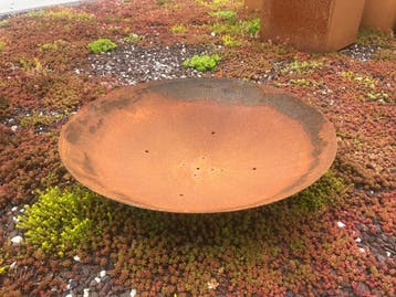 Tuin Vuurschalen Grote Vuurschaal Cortenstaal buiten 60cm ~, Verzenden, Nieuw