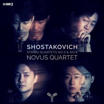 cd - novus quartet - SHOSTAKOVICH STRING QUARTETS NO. 3 (..., Verzenden, Zo goed als nieuw