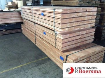 Douglas sponningplank 18x195 goedkoop, Minder dan 25 mm, Nieuw, Plank, 300 cm of meer