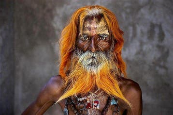 Steve McCurry (1950–) - Rabari tribal elder. Rajasthan,