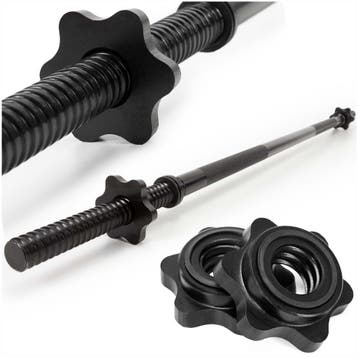 Actiget® Halterstang | Barbell |Staal | 120 cm | 25 mm | 2, Ophalen of Verzenden, Nieuw
