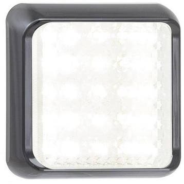 LED achteruitrijlamp met zwarte rand   | 12-24v | 40cm. kabe, Verzenden, Nieuw