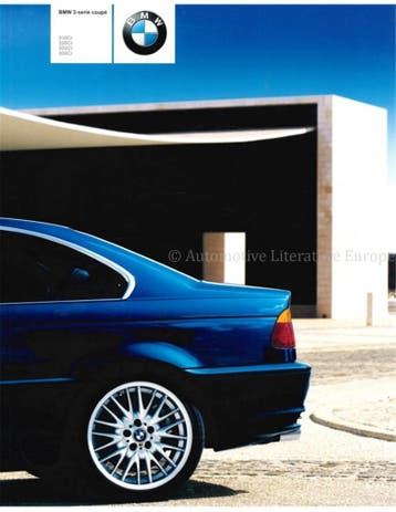 2002 BMW 3 SERIE COUPÉ BROCHURE NEDERLANDS, Nieuw, BMW, Author