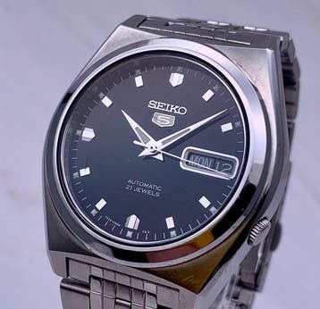 Seiko - Seiko 5 Automatic Day-Date - Zonder minimumprijs -