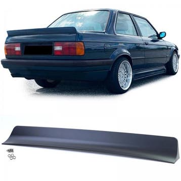 Spoiler BMW 3 Serie E30 Zwart, Ophalen of Verzenden, Nieuw