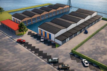 Schiphuizen 14 en 16 meter te huur bij Prins van Oranje Heeg, Zomer, Binnen