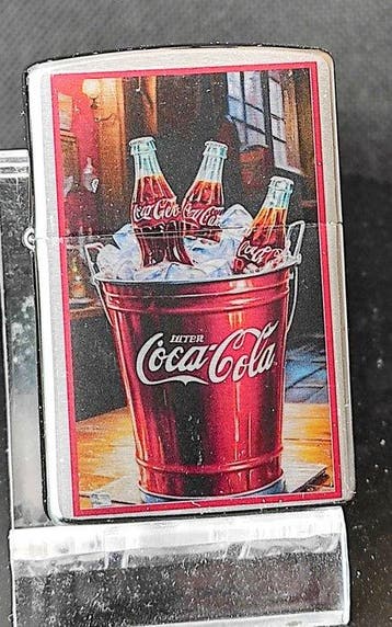 Zippo - Coca Cola - Zonder minimumprijs - Zakaansteker -, Nieuw