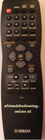 Afstandsbediening Yamaha dvd-s1200, Ophalen of Verzenden, Nieuw, Origineel