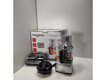 Magimix Cuisine Système 5200 XL - Keukenmachine - Mat chroom, Verzenden, Zo goed als nieuw