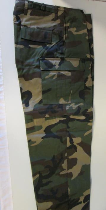 Afritsbroek Camouflage (zie omschrijving) (Broeken, Kleding), Ophalen of Verzenden, Nieuw