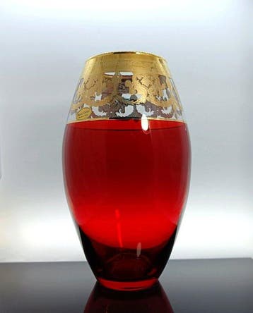 Secoloventesimo - Vaas - PRODIGY vaas - 24 kt goud -, Antiek en Kunst
