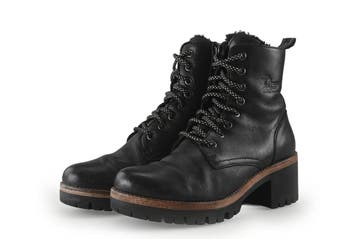 Panama Jack Veterboots in maat 38 Zwart, Verzenden, Zwart, Overige typen, Zo goed als nieuw