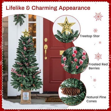 2dekans | Coast Kerstdecoratie Set - Boom - Slinger - Krans, Diversen, Kerst, Ophalen of Verzenden, Zo goed als nieuw